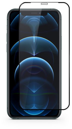 Epico Edge to Edge Glass iPhone 12 / iPhone 12 Pro üvegfólia - fekete