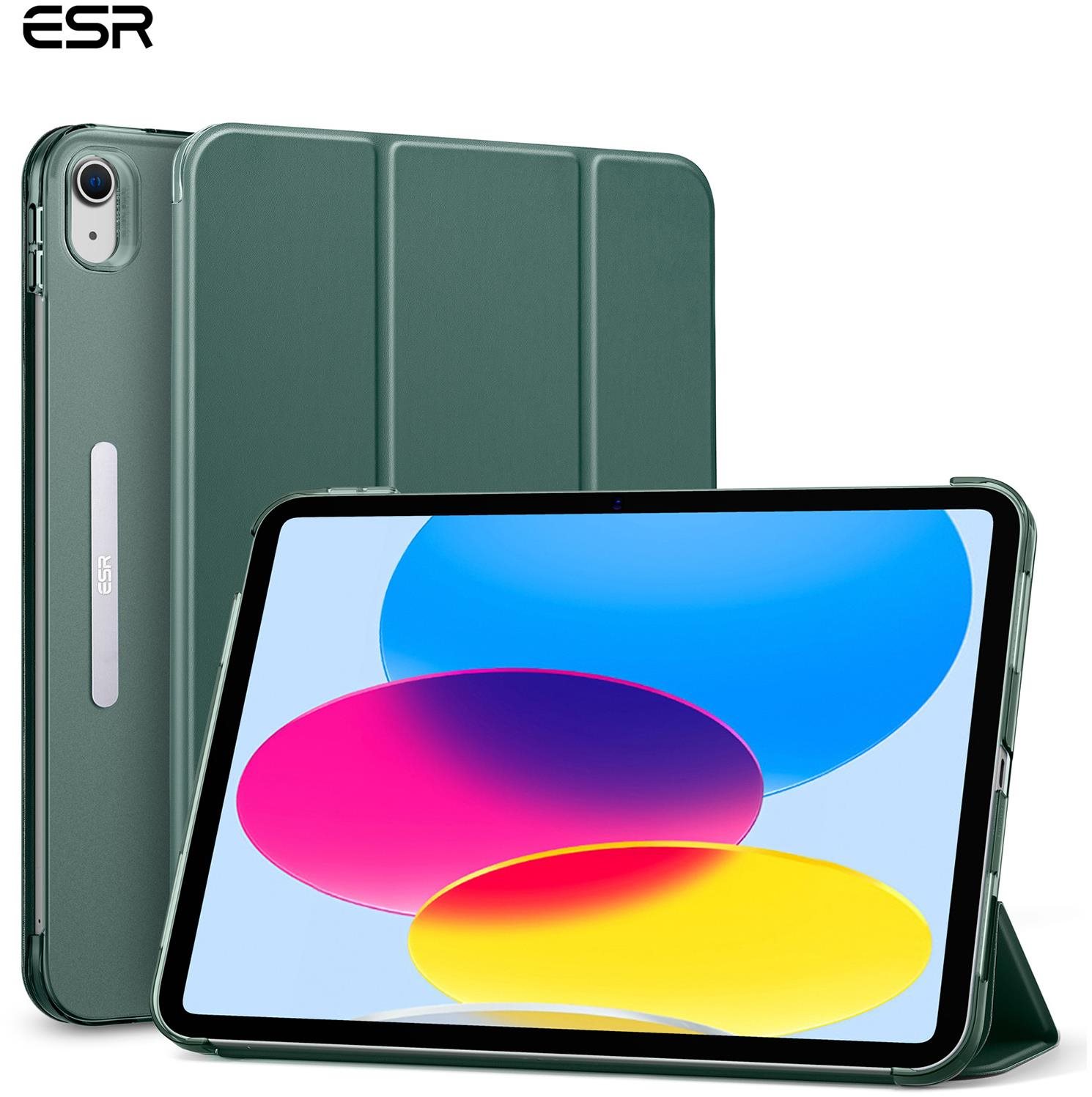 Tablet tok ESR Ascend Trifold Case Forest Green iPad 10.9" 2022