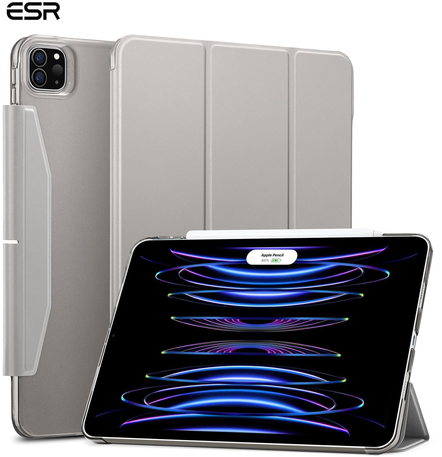 Tablet tok ESR Ascend Trifold Case Grey iPad Pro 11" (2022/2021)