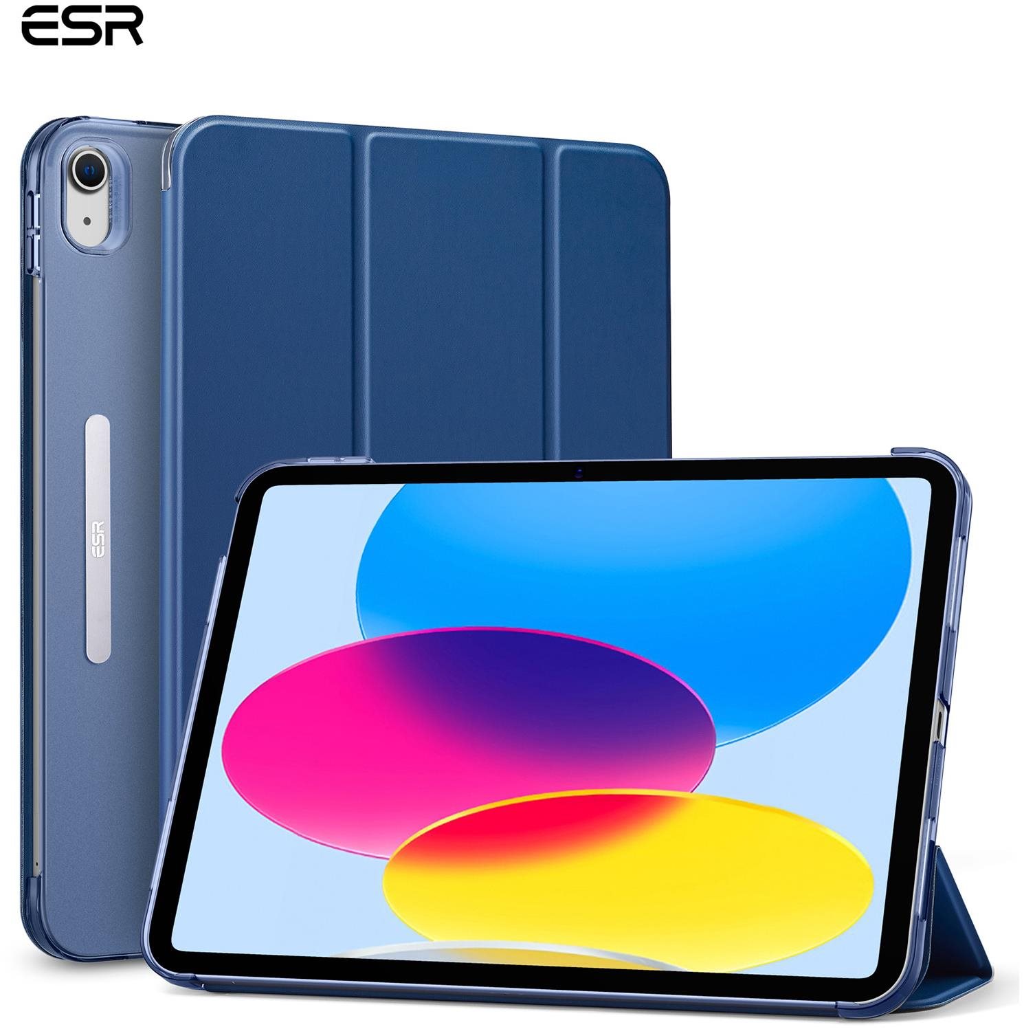 Tablet tok ESR Ascend Trifold Case Navy Blue iPad 10.9" 2022