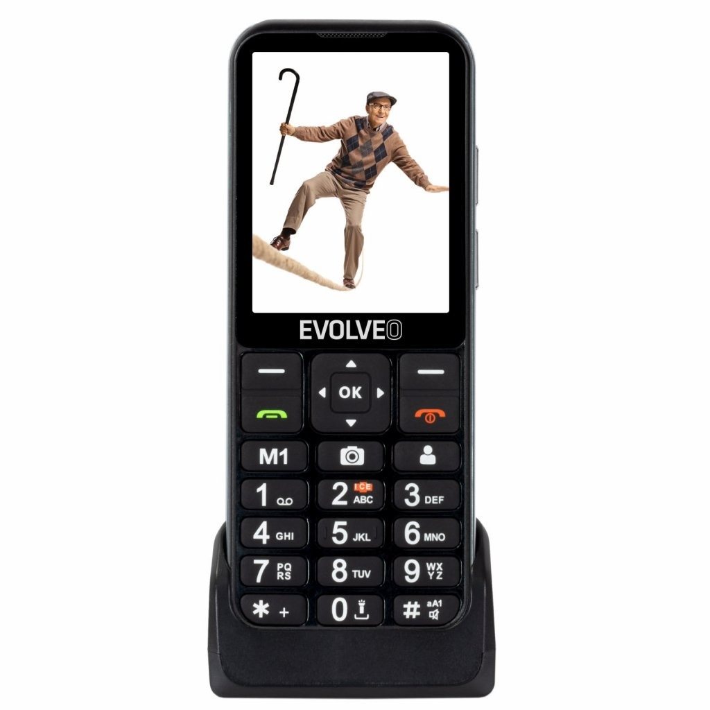 EVOLVEO EasyPhone LT fekete