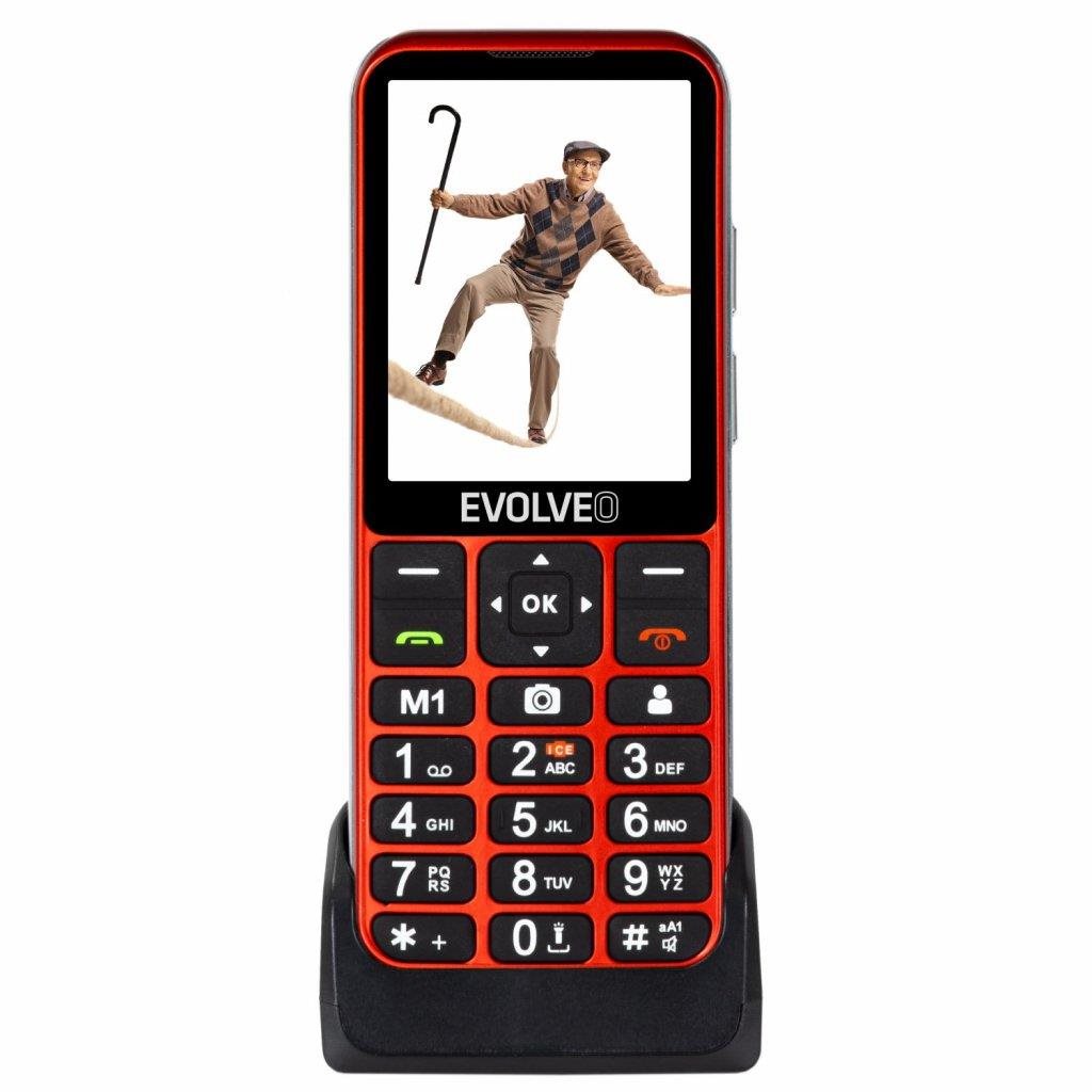 EVOLVEO EasyPhone LT piros