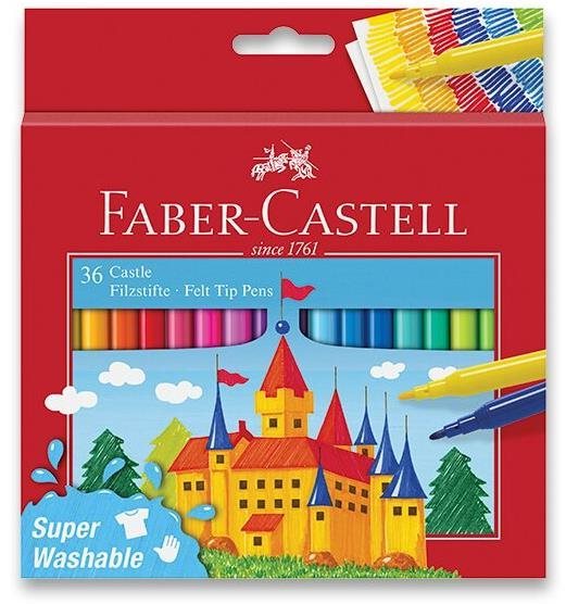 FABER-CASTELL Castle kerek, 36 szín