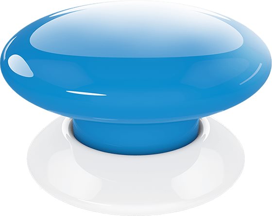 Fibaro The Button távirányító gomb – kék