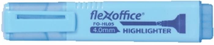 Szövegkiemelő FLEXOFFICE HL05 4 mm kék színű