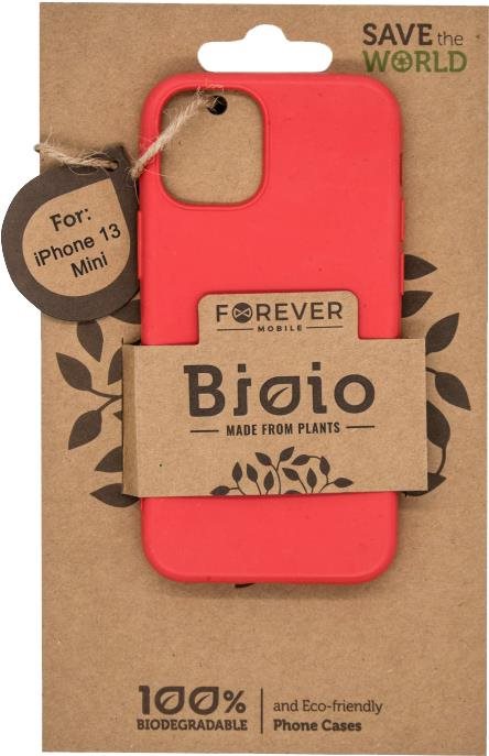 Forever Bioio tok Apple iPhone 13 mini készülékhez, piros