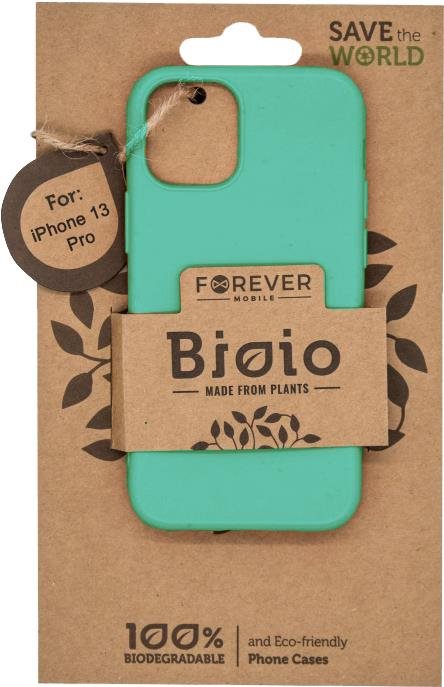 Forever Bioio Apple iPhone 13 Pro mentazöld tok