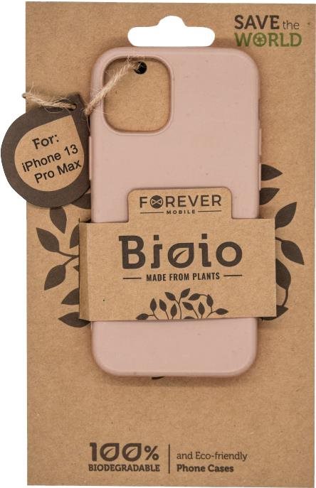 Forever Bioio Apple iPhone 13 Pro Max rózsaszín tok
