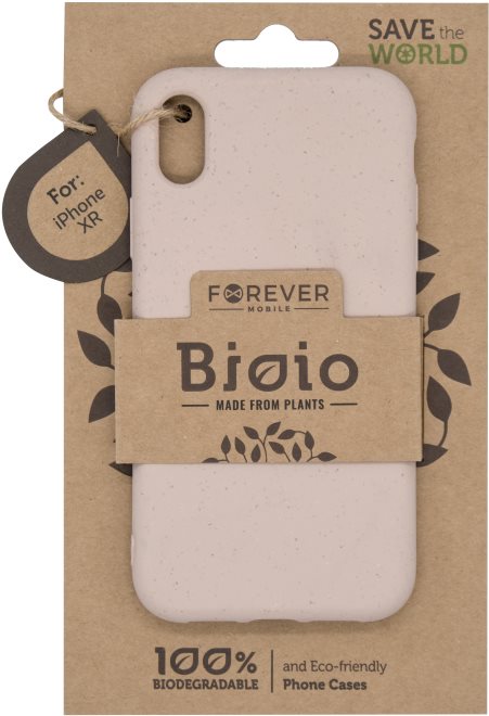 Forever Bioio iPhone XR rózsaszín tok