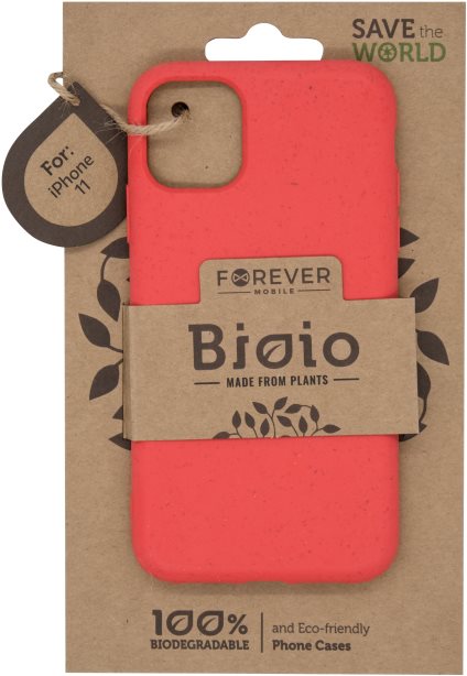 Forever Bioio iPhone 11 piros tok
