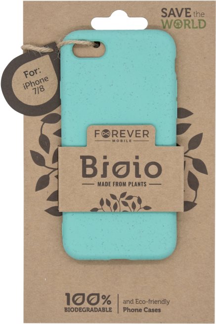 Forever Bioio iPhone 7/8/SE (2020) mentazöld tok