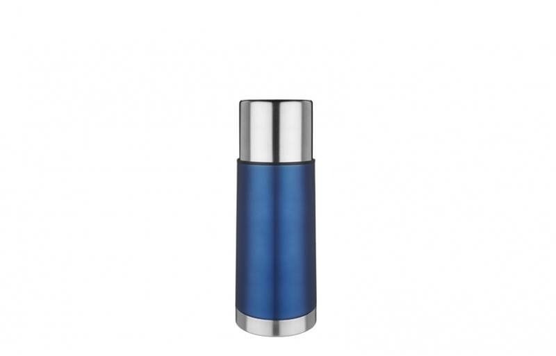 Forever Eva Thermo palack, csavaros kupakkal 0,35 l, fém kék