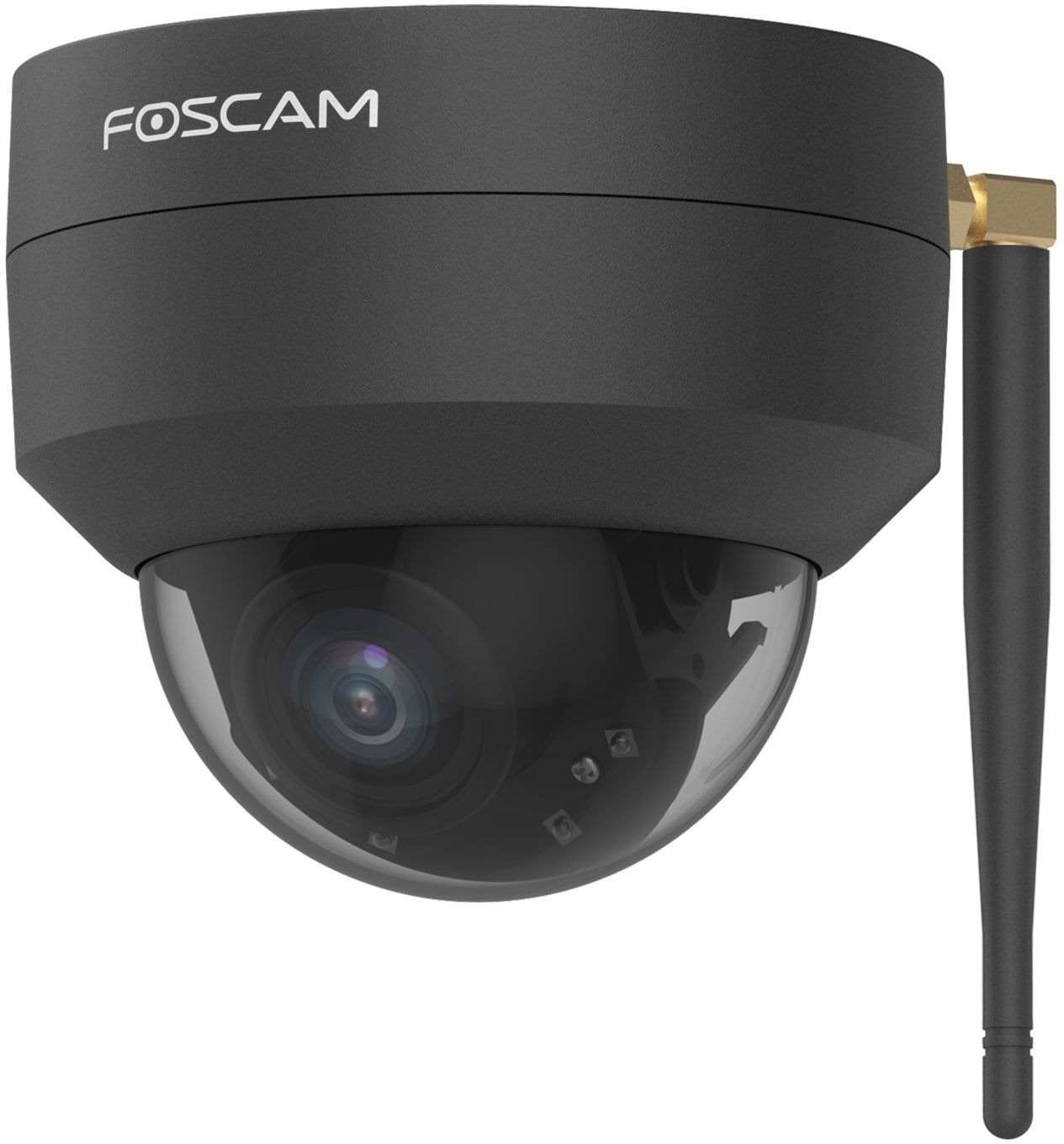 FOSCAM 4MP 4X dual band Dome Camera, fekete