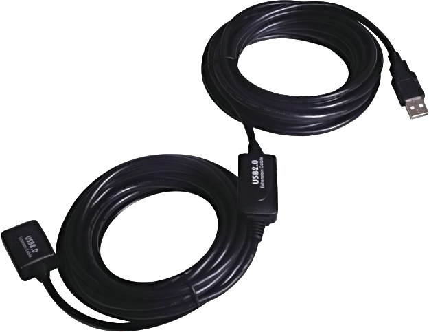 PremiumCord USB 2.0 - 15m, hosszabbító