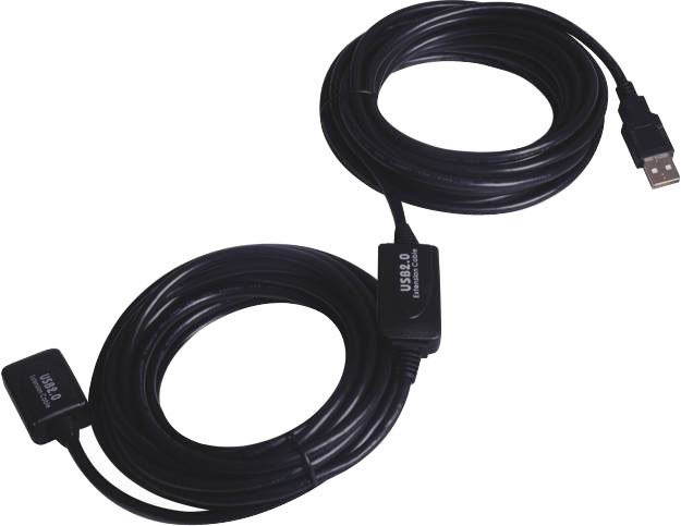 PremiumCord USB 2.0 - 25m, hosszabbító