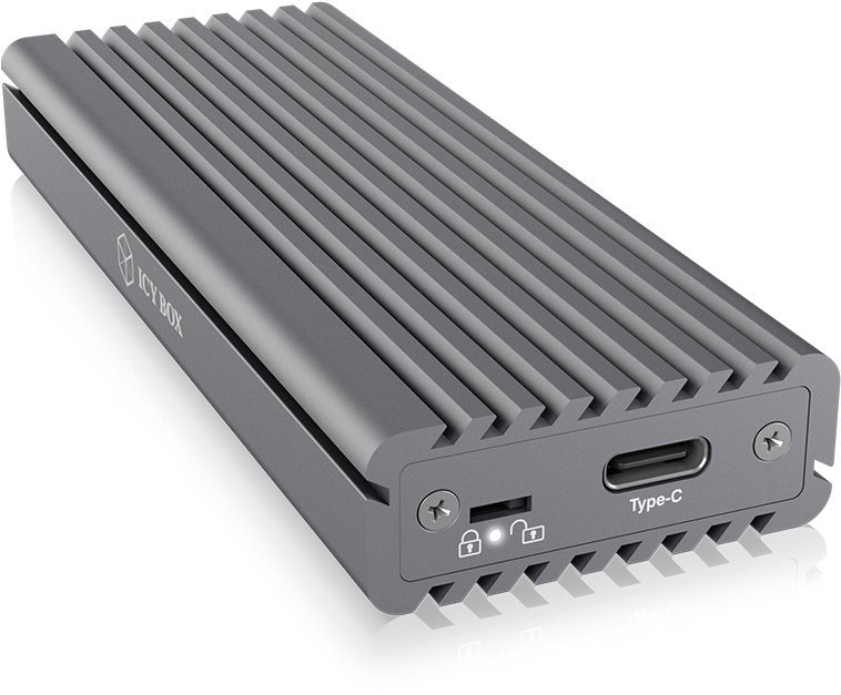 ICY BOX IB-1817M-C31 Külső USB-C ház M.2 NVMe SSD-hez