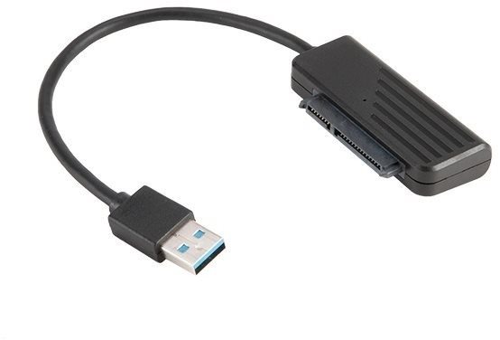 AKASA USB 3.1 Gen1 A típusú reduktor 2,5“ SATA lemez / AK-AU3-07BK csatlakoztatásához