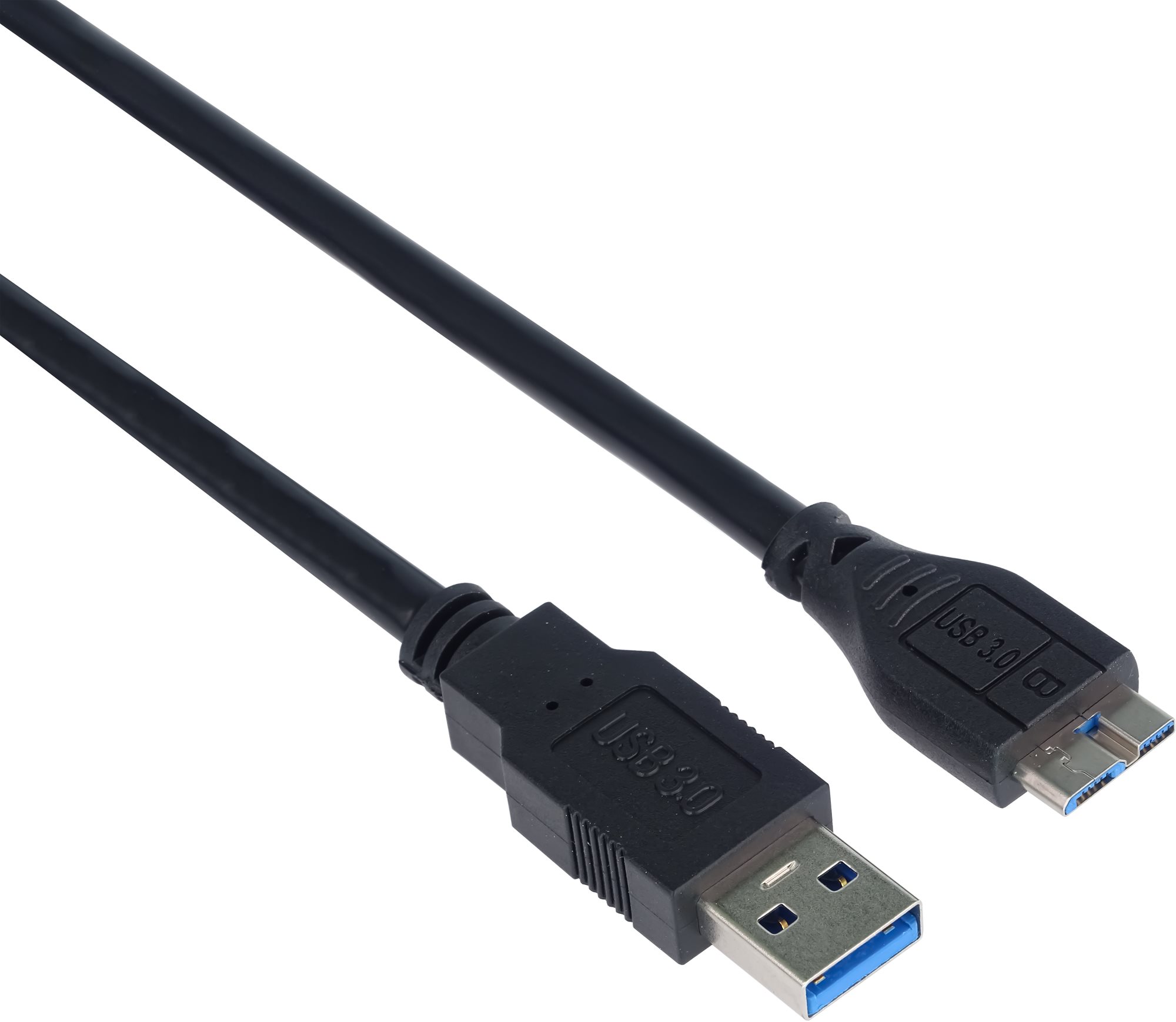 PremiumCord USB-A 3.0 to micro USB-B - 1m, fekete