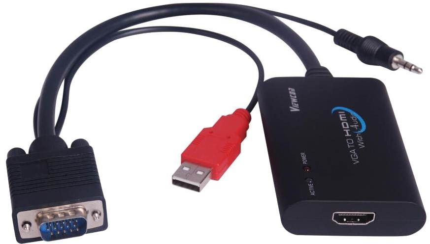 PremiumCord VGA + Audio Converter -> HDMI