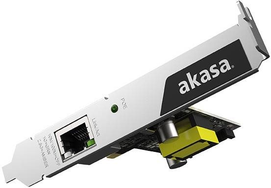 AKASA 2.5 Gigabit PCIe Network Card with PoE
