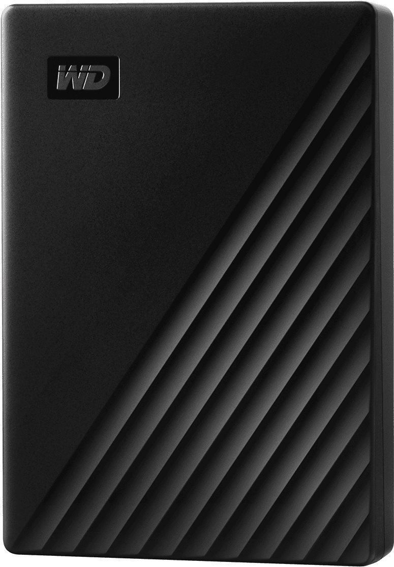 WD My Passport 4TB, fekete