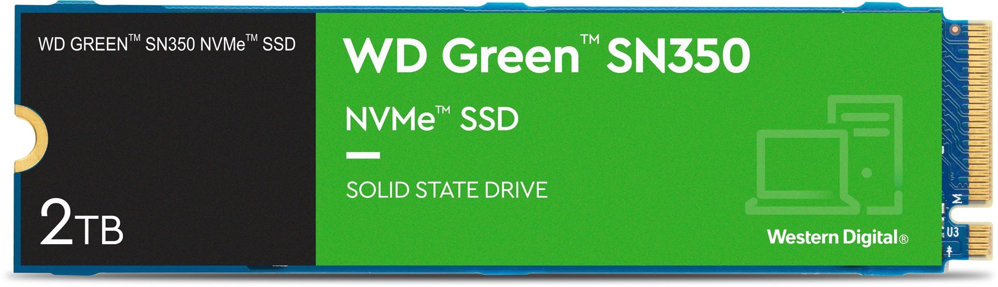 SSD meghajtó WD Green SN350 2TB