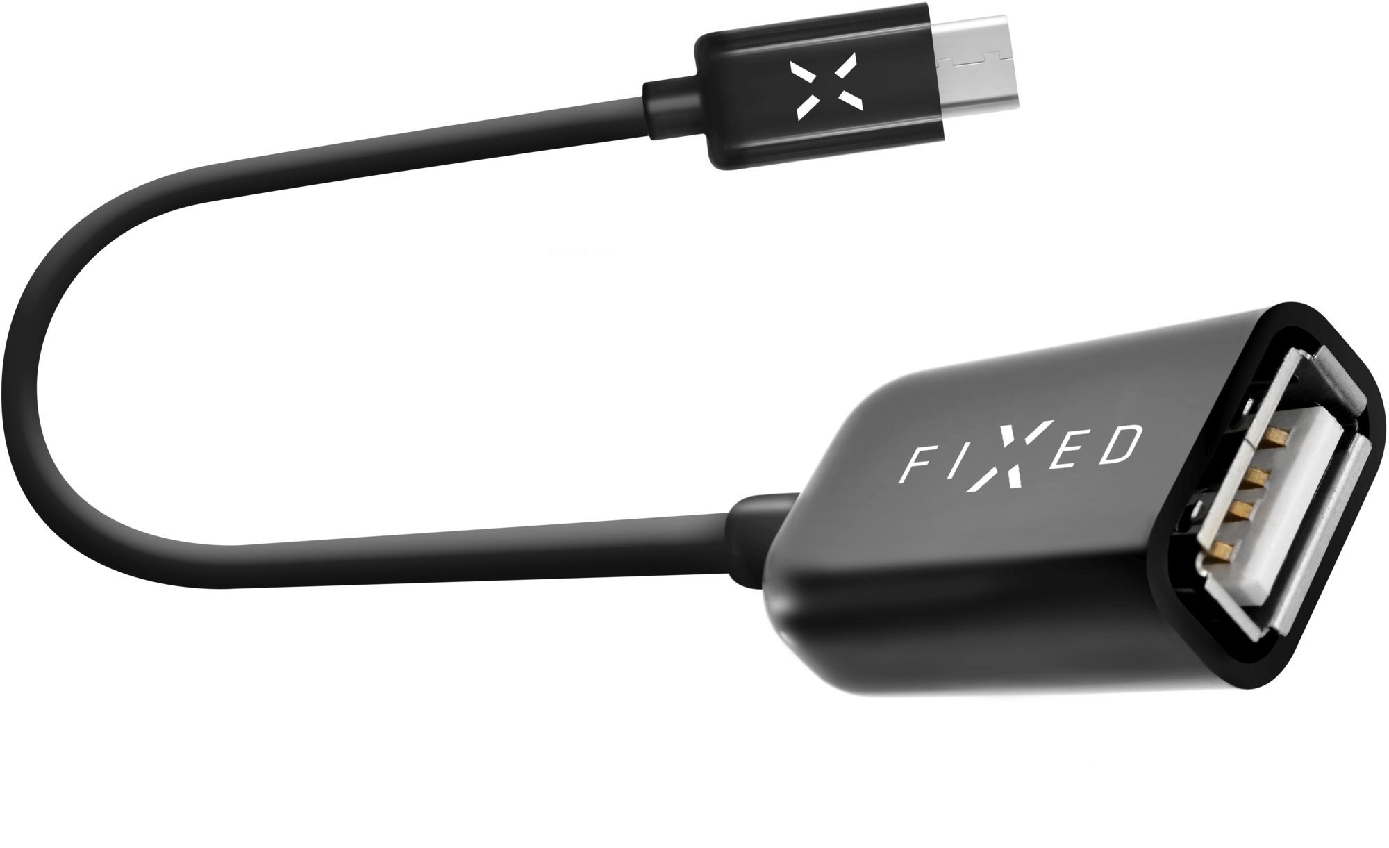 FIXED USB Type-C OTG adapter fekete