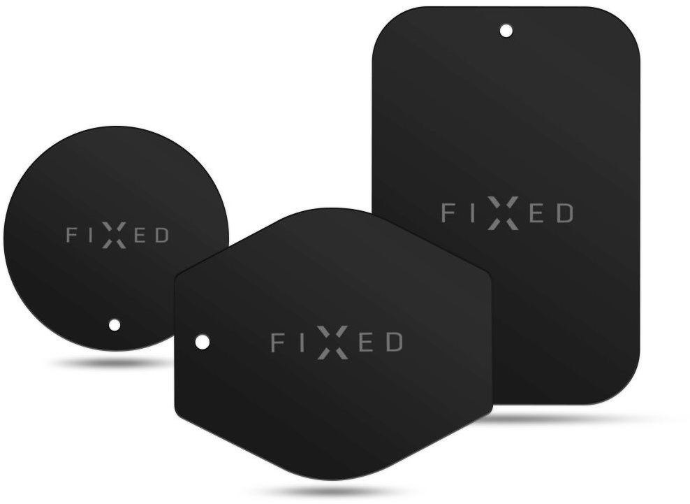 FIXED Icon Metal Plates fekete