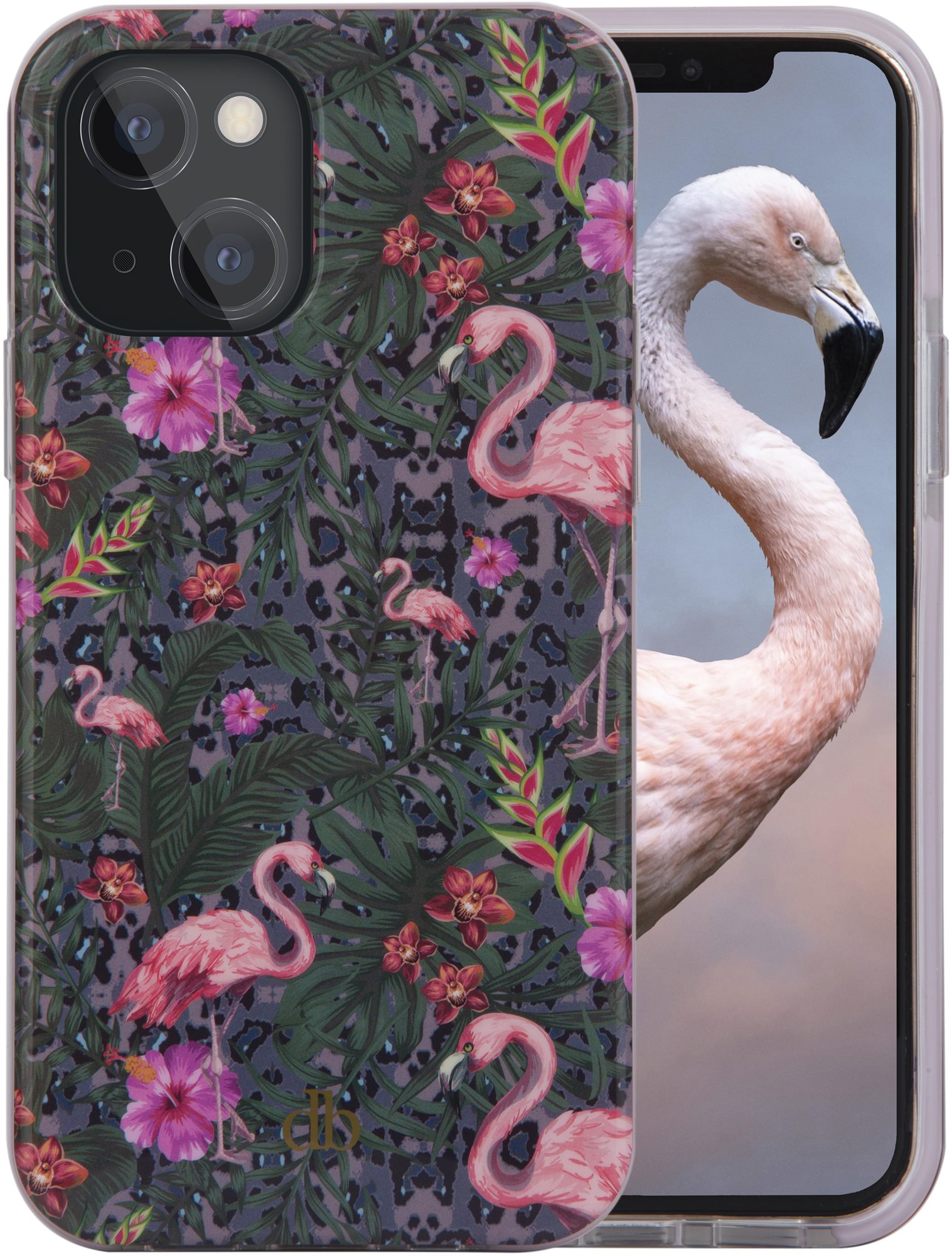 dbramante1928 Capri iPhone 13 Tropical flamingo tok