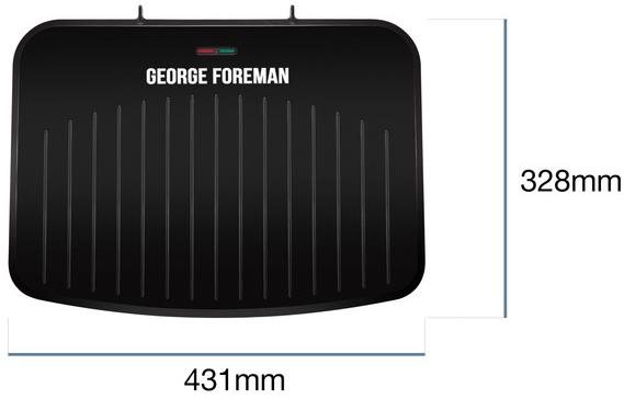 George Foreman 25820-56 Fit Grill L