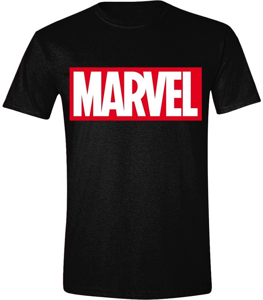 Marvel Box Logo - póló