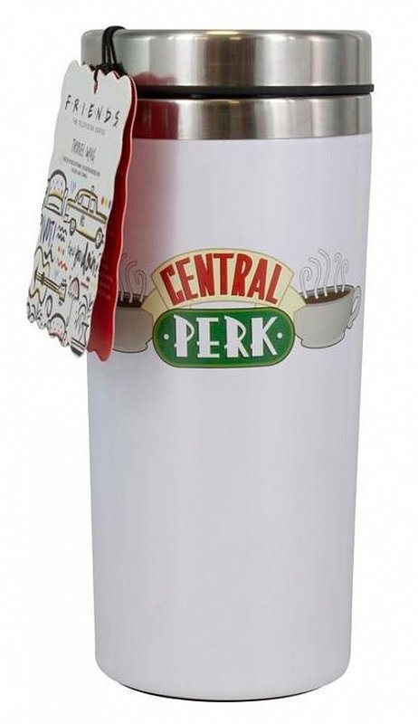 Barátok - Central Perk - rozsdamentes acél utazóbögre