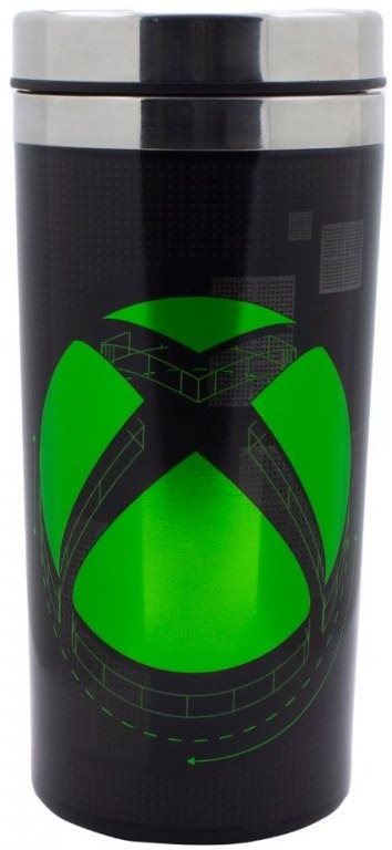 Xbox - Logo - rozsdamentes acél utazóbögre