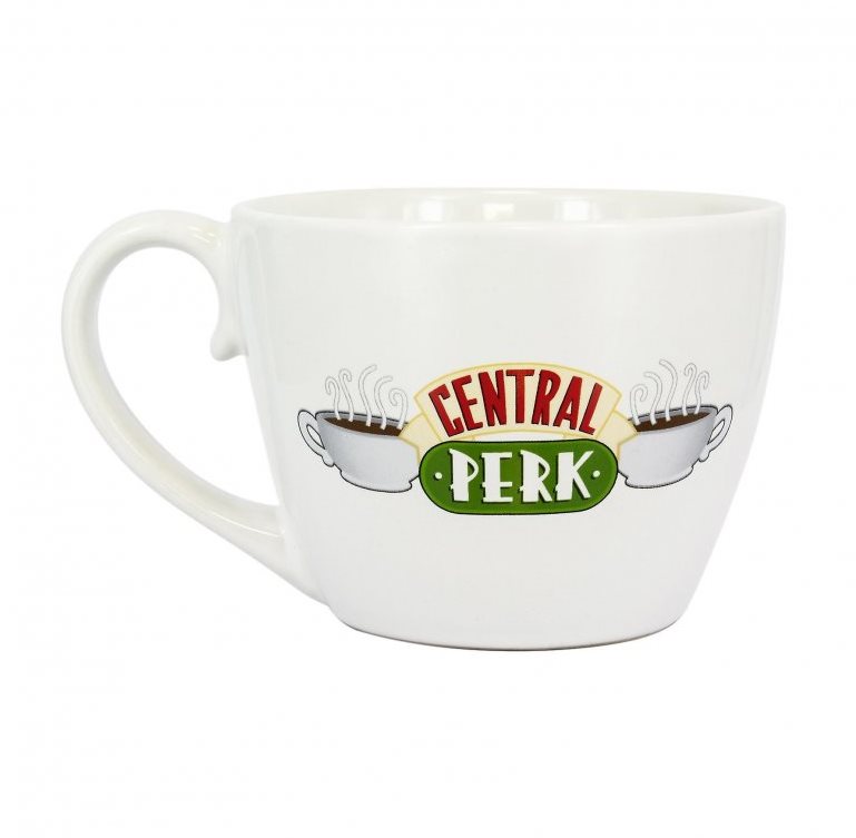 Jóbarátok - Central Perk - cappuccino csésze, fehér