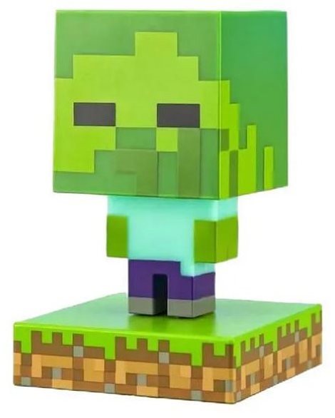 Minecraft - Zombie - világító figura