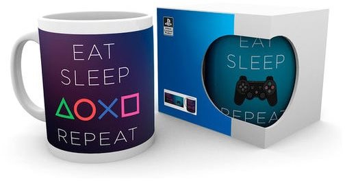 PlayStation - Eat Sleep Play Repeat - bögre