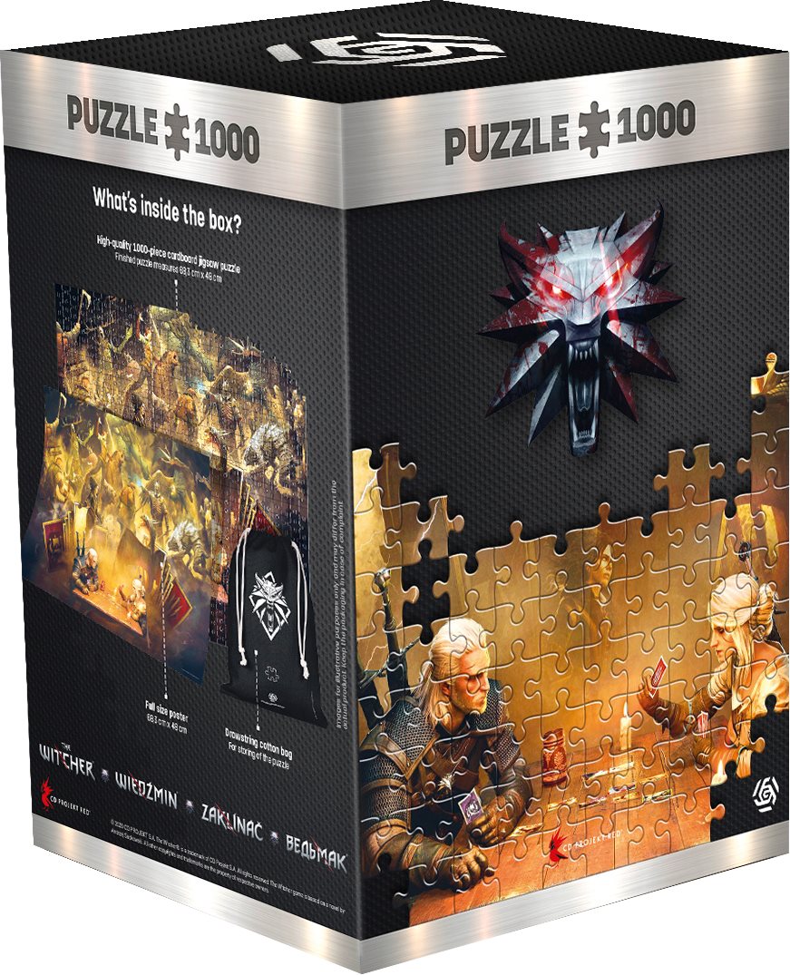 Puzzle The Witcher: Playing Gwent - Good Loot Puzzle
