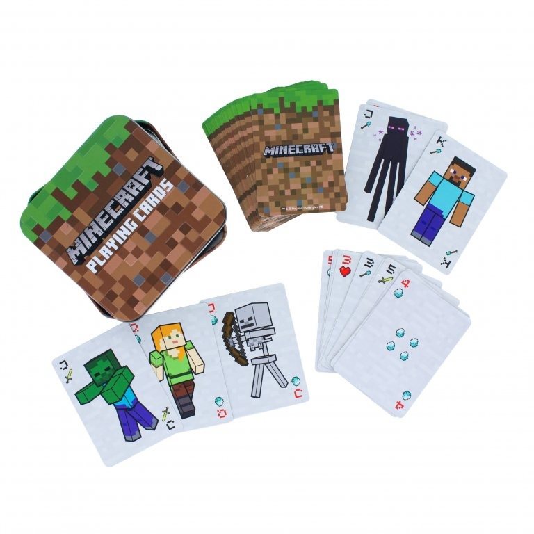 Minecraft - játékkártyák fémdobozban