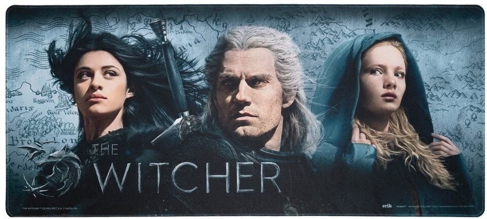 The Witcher - Netflix Series - gamer egérpad asztalra
