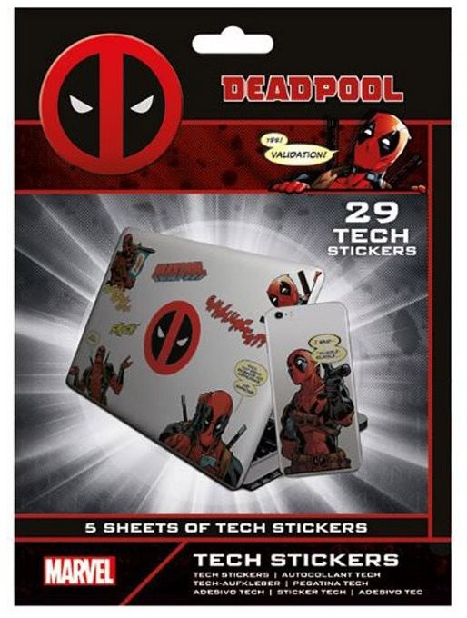 Marvel - Deadpool Merc With A Mouth - elektronikai matricák (35db)