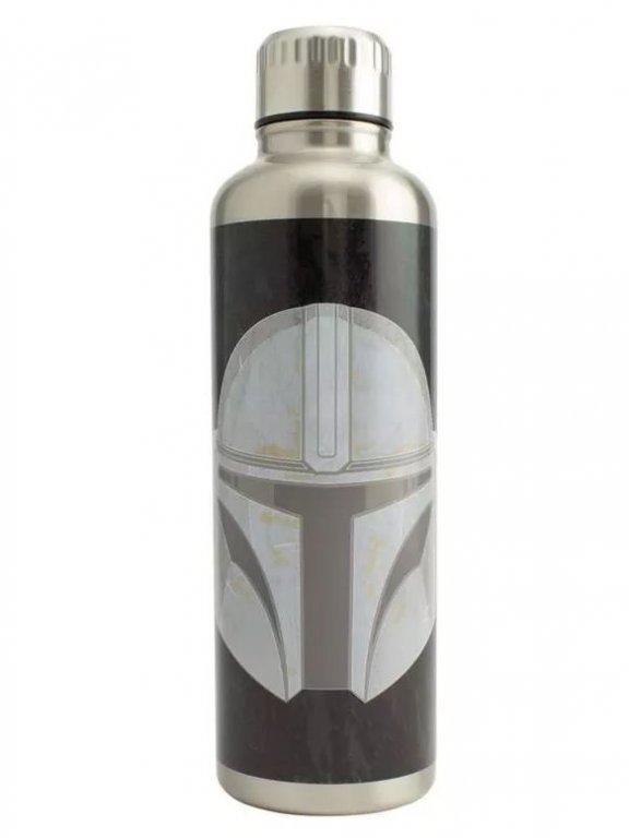Star Wars - Mandalorian - rozsdamentes acél ivópalack