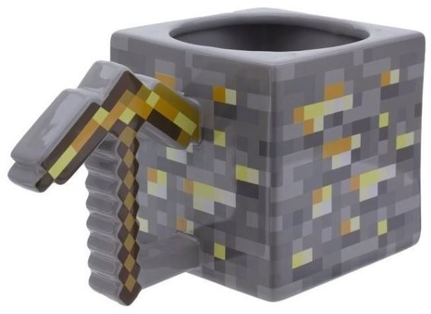Minecraft - Gold Pickaxe - 3D bögre