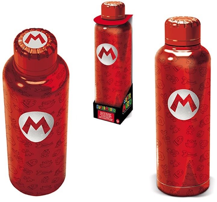 Nintendo - rozsdamentes acél ivópalack