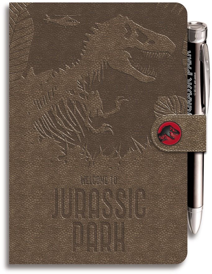 Jurassic Park - jegyzetfüzet + toll