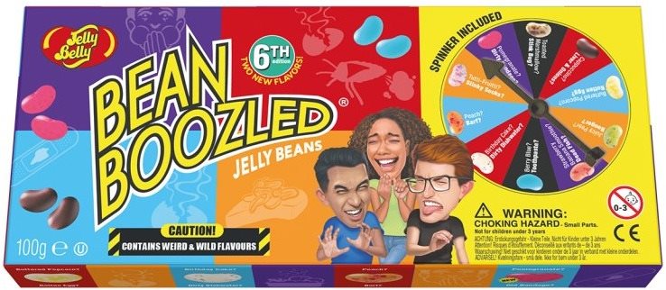 Jelly Belly - BeanBoozled szerencsekerék - Cukorka