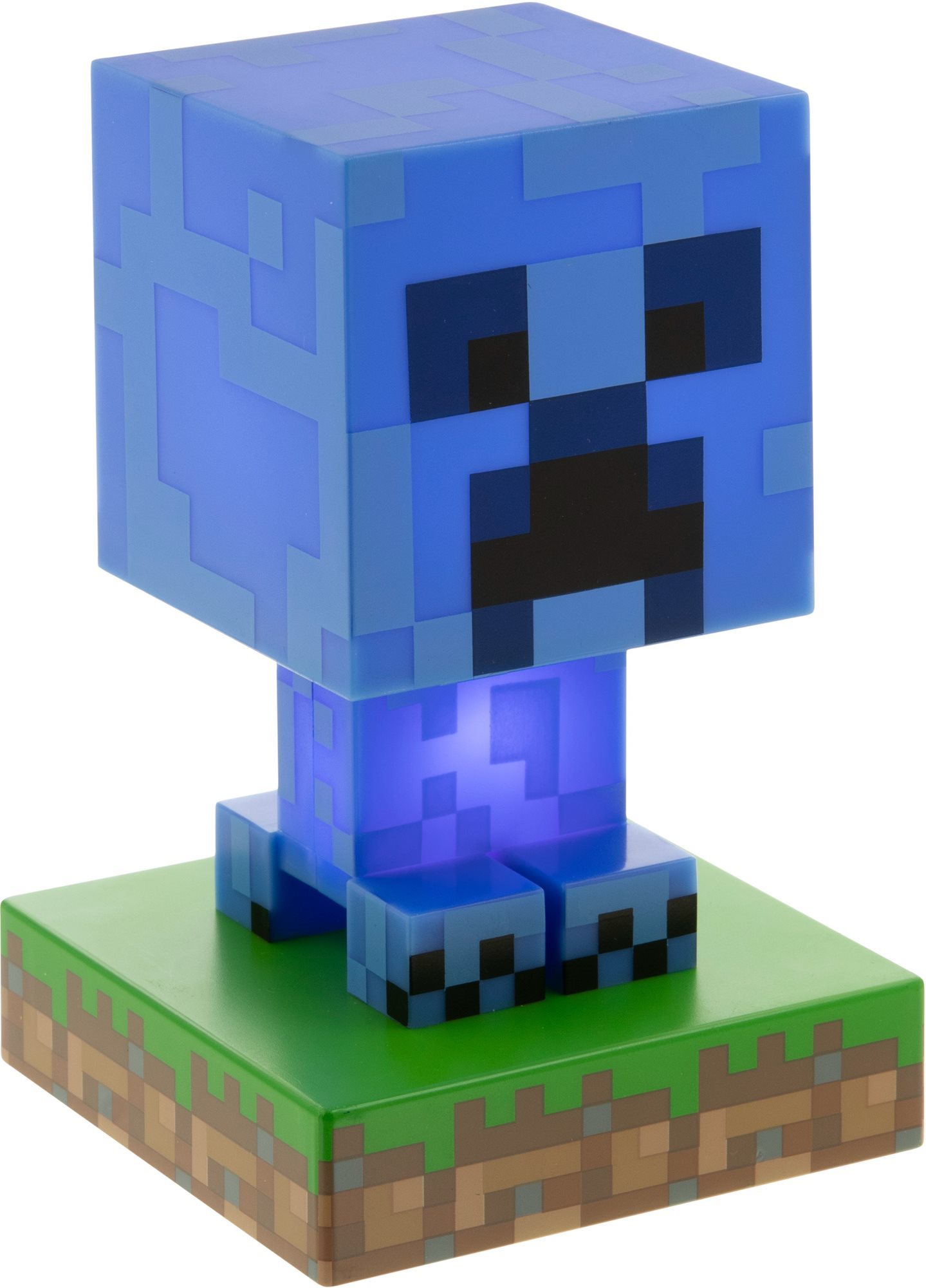 Minecraft - Charged Creeper - világító figura
