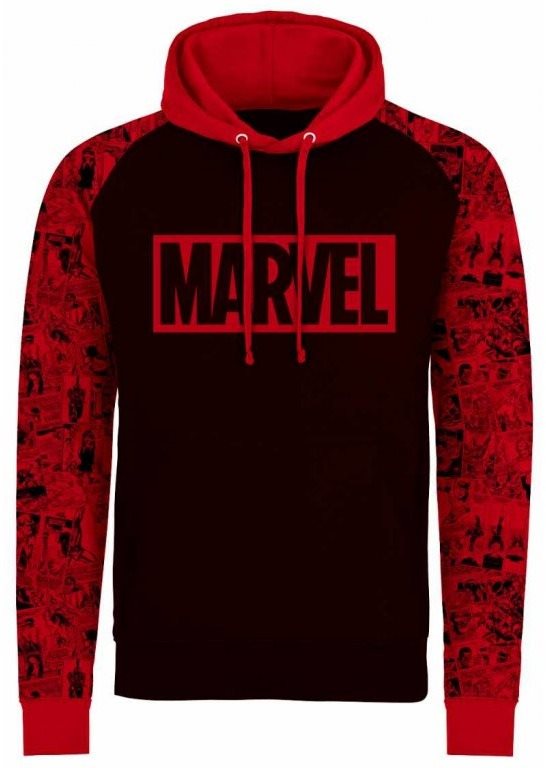 Marvel - Logo And Pattern - pulóver