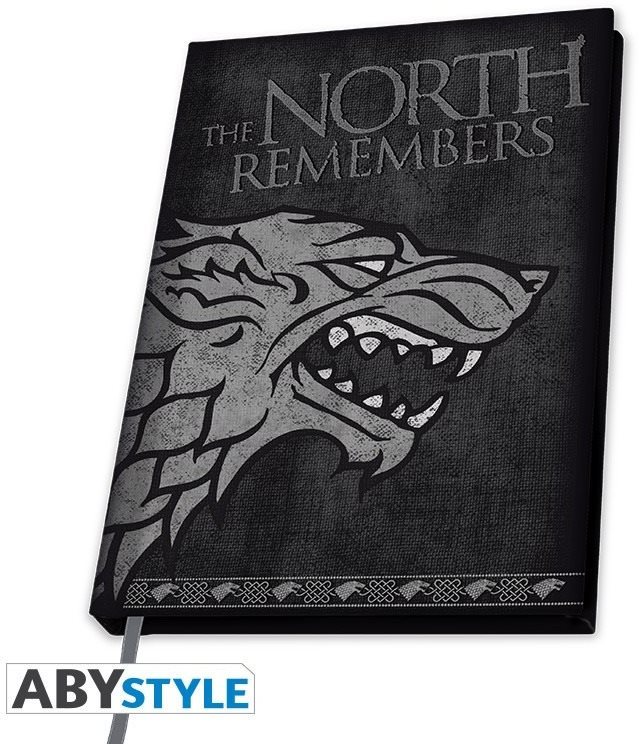 Game of Thrones: Stark - jegyzetfüzet