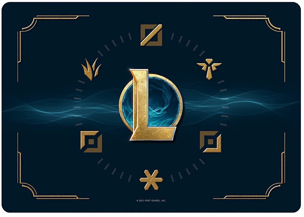 League of Legends: Hexteck Logo - gamer egérpad asztalra