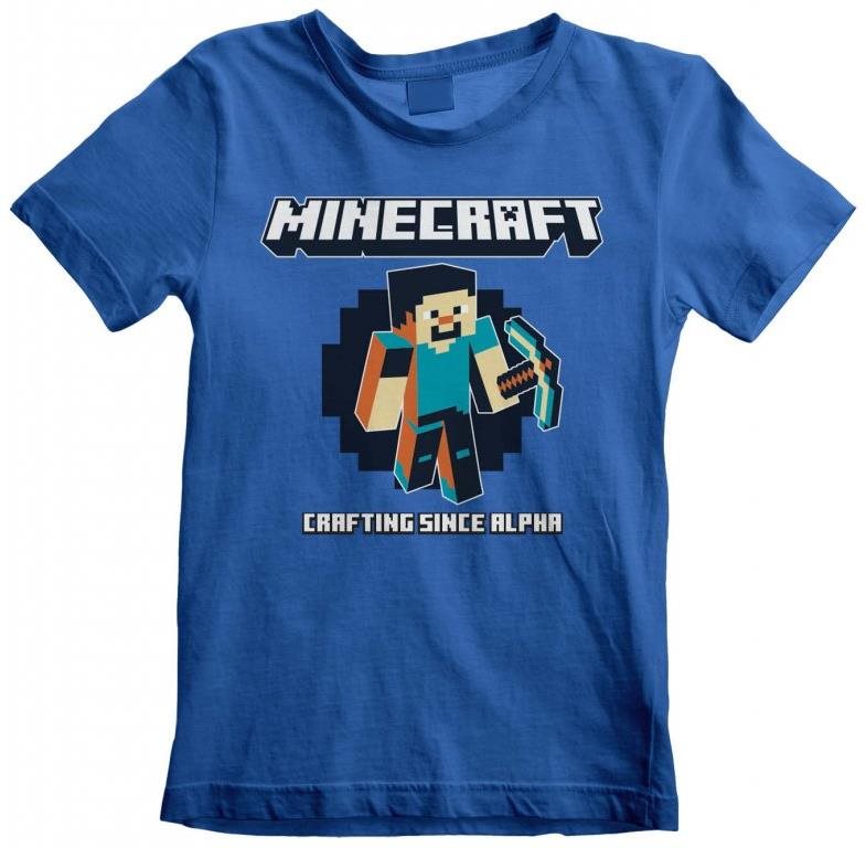 Minecraft - Crafting Since Alpha - gyerek póló
